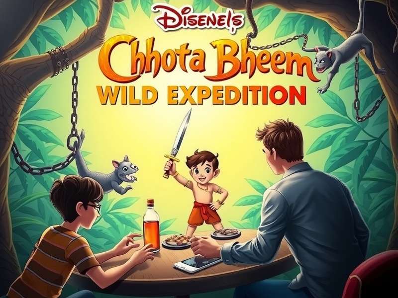 Chhota Bheem fans playing together at gaming event